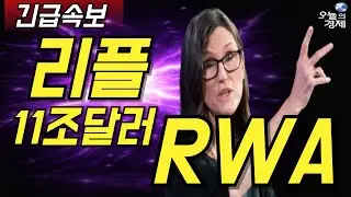 [오늘의 경제] 리플 // 11조달러 시장 / RWA 승자는? / 순환매장 공략