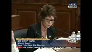 Rep. Noem Offers Amendment to Extend Sodsaver Provisions Nationwide