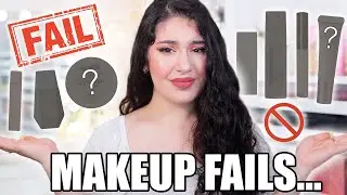 MAKEUP FAILS 🚫 🗑️  I WON'T BUY THESE AGAIN..