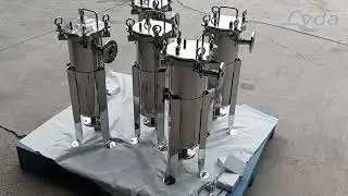 LVDA 304 Stainless Steel Bag Filter Housing