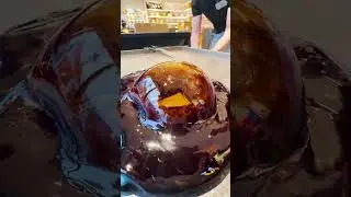 Coffee Flavored Golden Candy ☕💛 #candymaking #asmr