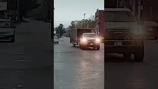 5.7m Fast Food Trailer Driving Test in Wisconsin, America