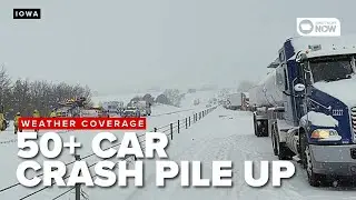 WEEKEND RECAP: Winter storm creates 50+ car crash pile up, dozens of injuries on I-80