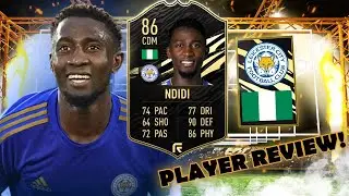 WHAT A TANK! 🔥 86 INFORM (IF) NDIDI PLAYER REVIEW! (86 TOTW WILFRED NDIDI) - FIFA 21