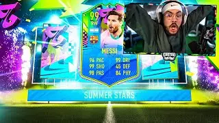 I PACKED 99 MESSI SUMMER STAR!! FIFA 21