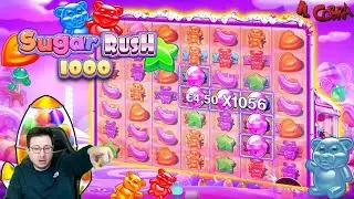 Un bonus da urlo alla SUGAR RUSH 1000 🧁con Paolo | COBRA SLOT ONLINE 🎰