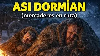 ¿Cómo DORMÍAN los Mercaderes Medievales en Rutas Comerciales Durante el Frío Extremo?
