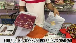 Ittehad original big Wholesale l khaddar linen l new Collection