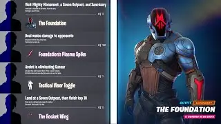 How To Complete All Foundation Challenges In Fortnite! (Foundation Quests)