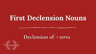 Declension of 