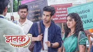 Jhanak | Latest Episode | Jhanak Staged a Protest at the College, Ayush Took a Stand For Jhanak