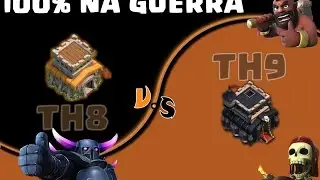 Clash of Clans | Cvs8 Vs Cvs9 / Th8 Vs Th9