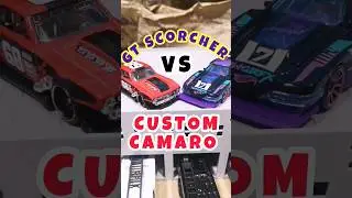 GT SCORCHER vs CUSTOM 68 CAMARO Hot Wheels Racing #hotwheels #gtcars #camaro