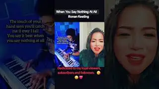 When You Say Nothing At All #ronankeating #singalongchallenge #singalongfun #singingchallenge #sing