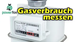 Mit Powerfox Flow den Gasverbrauch messen und in der App anzeigen lassen.