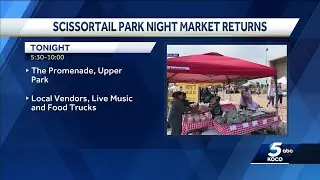 Night Market returns to Scissortail Park
