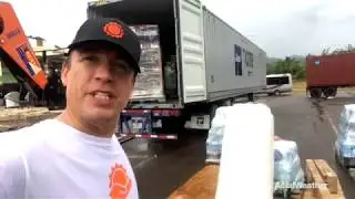 Reed Timmer in Puerto Rico to deliver supplies collected by AccuWeather