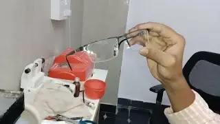 supra frame(half frame)spectacle fitting