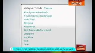 Kongsi idea penambah baikkan sistem pengangkutan awam
