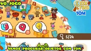Talking tom Seek & find novo jogo vamos achar o tom