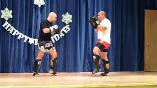 Muay Thai School USA Holiday Event demonstration