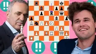 Perfect chess game 10, Magnus Carlsen vs Garry Kasparov 10