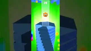 Drop Stack Ball Max Level | Short video / Android iOS Walkthrough / #game More Gaming