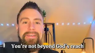 You&rsquo;re not beyond God&rsquo;s reach‼️
