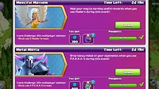 How to Complete Merciful Mayhem, Metal Militia & Pocket Rocket Event in Clash of Clans