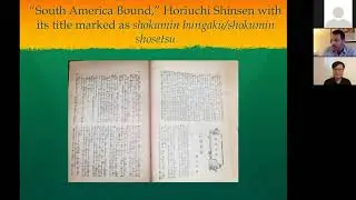 South America Bound: The Origins of Settler-Colonist Fiction in Meiji Japan - Dr. Seth Jacobowitz