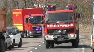 Einsatzfahrten Gefahrgutunfall in Weinböhla 27.03.2018