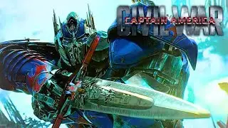 Transformers: The Last Knight | Super Bowl Trailer (Civil War Style)
