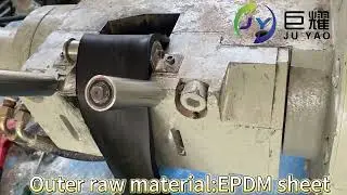 EPDM/NBR rubber hose production process