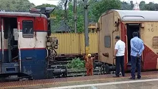Train Loco coupling Indian railway announcement Kasara Igatpuri station 