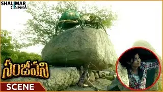 Sanjeevani Movie || Swetaa Varma Escapes From Spiders || Anuraag Dev || Shalimarcinema