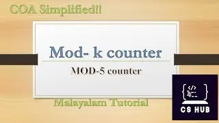 MOD 5 COUNTER | Mod-K Counter