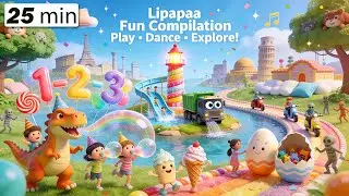 🌍 Play &bull; Dance &bull; Explore! 🦖🍭 | Kids Rhymes Compilation | Fun Learning Songs 🎶