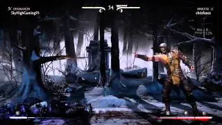 Round 2 Sub Zero vs Scorpion