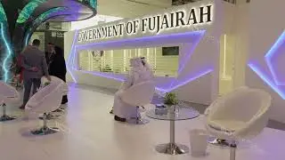 Interactive exhibition stand for Government of Fujairah at World Future Energy Summit 2024