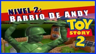 Toy Story 2: Buzz Lightyear al Rescate - Nivel 2 - Barrio de Andy Gameplay Espa&ntilde;ol