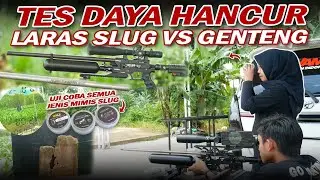 BRUTALL!! JARAK 80 METER TES PCP BOCAP PREDATOR ESCOBAR AIR RIFLE FULL UPGRADE HANCURKAN GENTENG