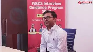 SOUMEN PURKAIT || RANK 219  || WBCS 2023 || WBCS MOCK INTERVIEW || APTI PLUS
