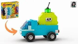 TRUCK with PUMPKIN Lego classic 11043 ideas How to build