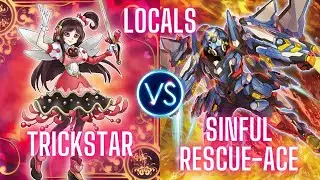 Trickstar(BashtianYGO) Vs Sinful Rescue-Ace(Davin) | Locals Feature Match | November 2023
