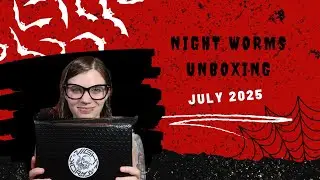 Night Worms Book Box July 2025 Unboxing | Violet Prynne