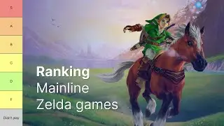 Ranking the Legend of Zelda mainline games (tier list)