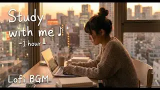 Sunset in Tokyo 🌇 Emotional Chill Mix [Study with Me]