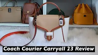 NEW! Coach Courier Carryall 23 Review