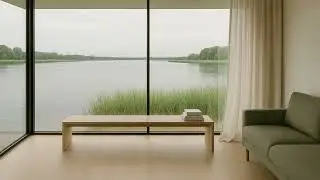 Piano Music for Reading – Minimal Riverbank House Background for Concentration