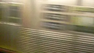 IND R38 C Train arrivies 163rd Street- Amsterdam Ave